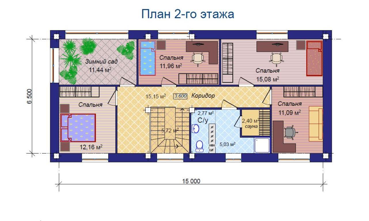 Индивидуальное проектирование дома в КП Река-река 10-201