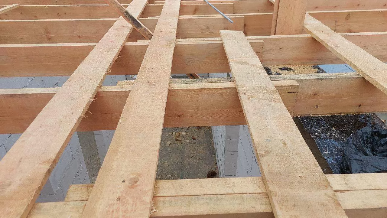 строительство деревянного перекрытия над 2 этажом дома